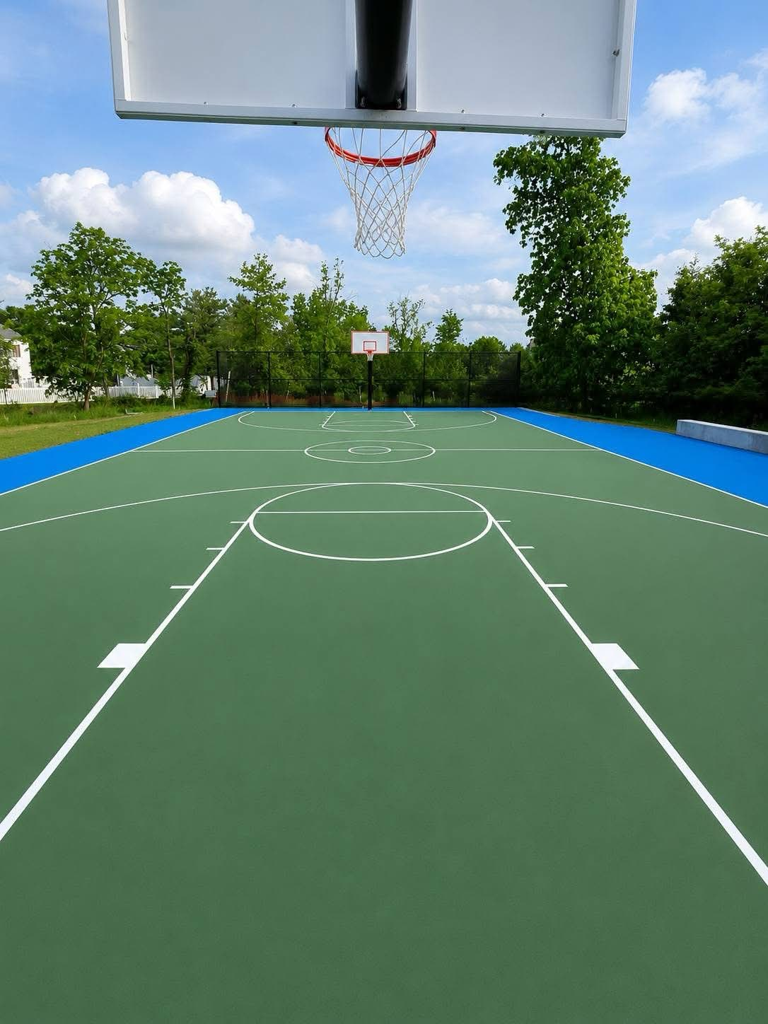 Outdoor Basketball Sport Court Coating — Midland